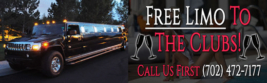 Get a free limo to any of your favorite clubs in town.